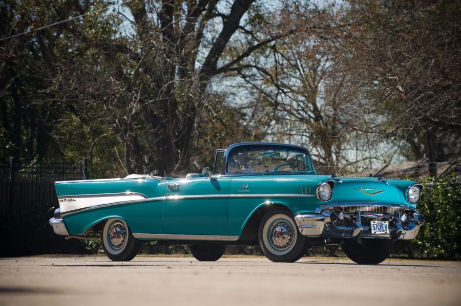  Chevrolet Bel Air Fuel Injected Convertible 1957 года  (фото 47 из 52)
